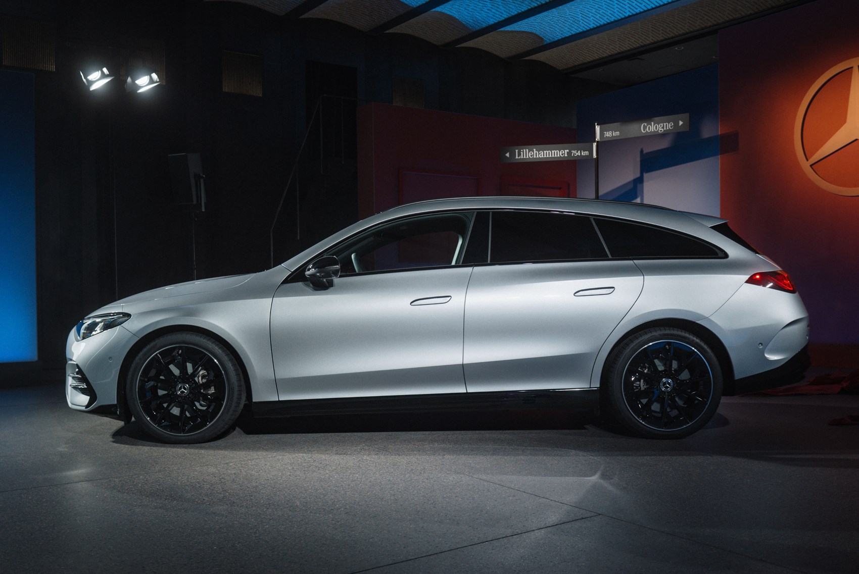 Новый электрический универсал Mercedes CLA Shooting Brake