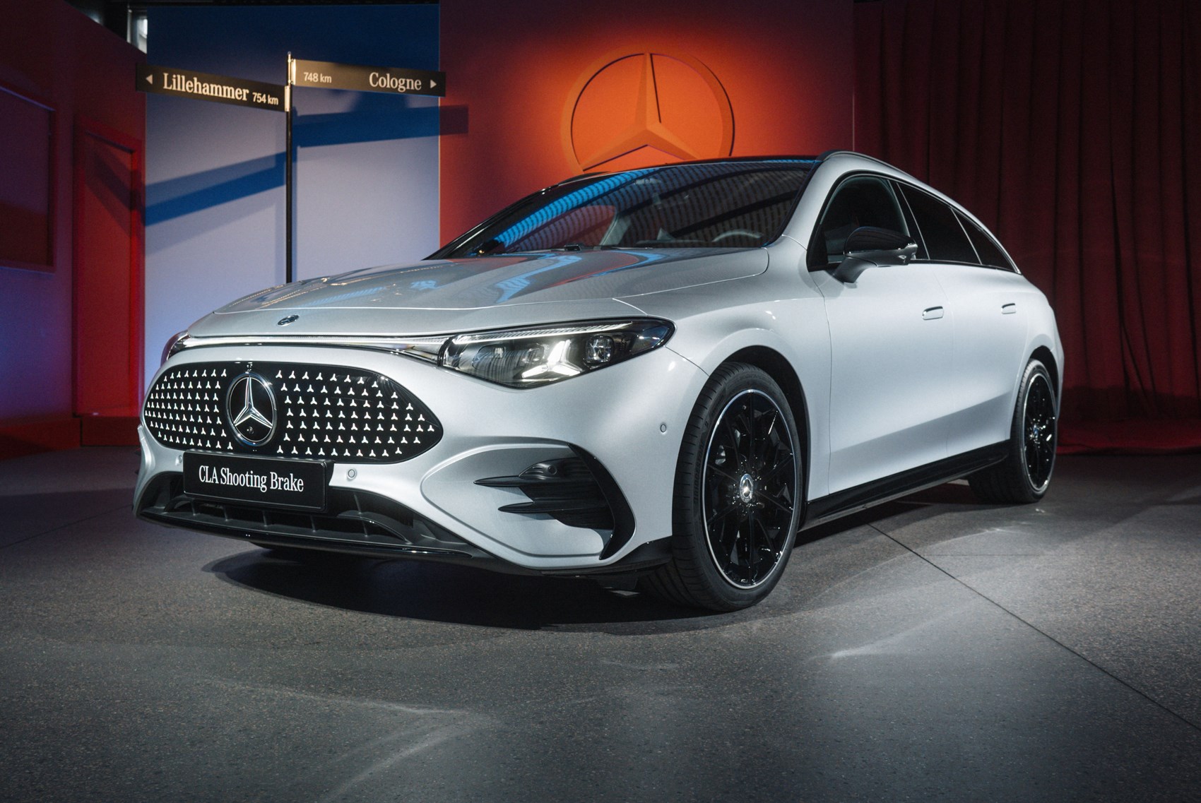 Новый электрический универсал Mercedes CLA Shooting Brake