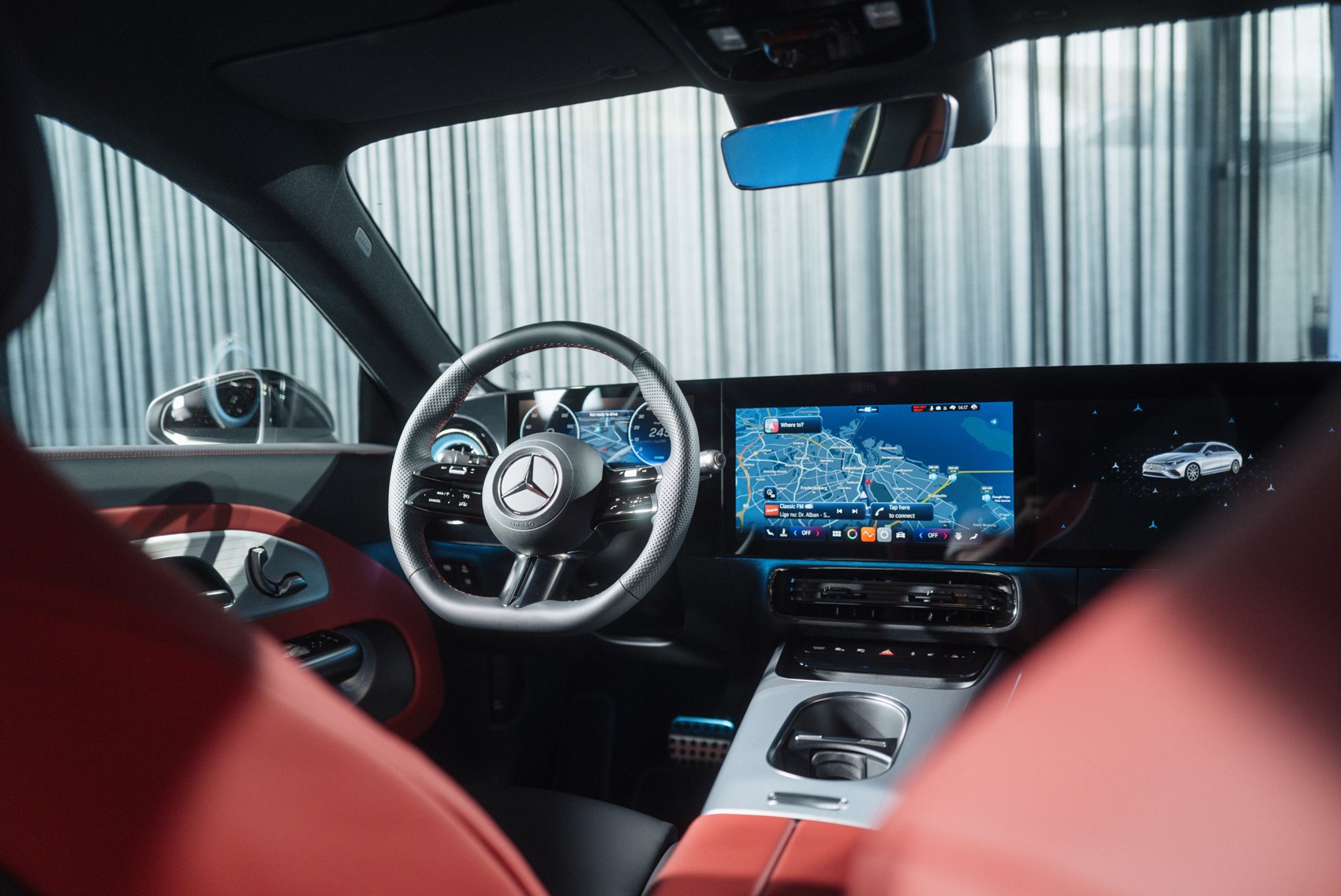 Новый электрический универсал Mercedes CLA Shooting Brake