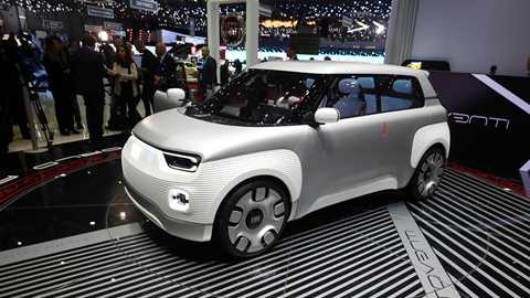 Fiat CentoVenti at the Geneva motor show: is this a taste of the next Panda?