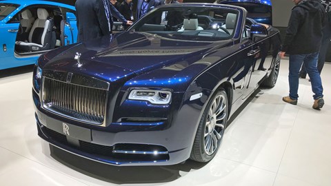 Rolls-Royce launches Bespoke programme at Geneva 2019 - Dawn Geneve 2019 front view