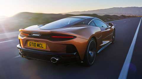 New McLaren GT on the road