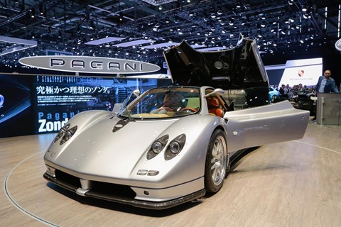 Pagani Zonda C12 chassis 001 at the Geneva motor show