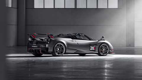 The new Pagani Huayra Roadster BC