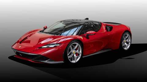 The new Ferrari V6 hybrid supercar: CAR's artist's impression by Andrei Avarvarii