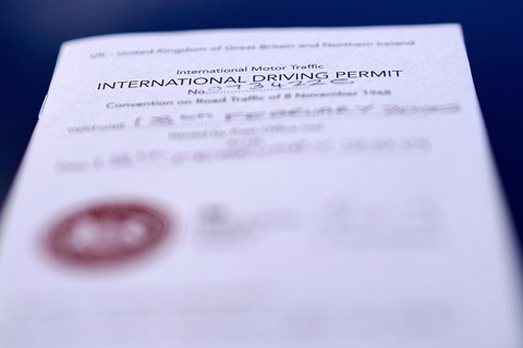Three types of International Driving Permit: the 1926, 1949 and 1968 licences