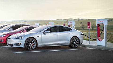 Tesla Supercharger network