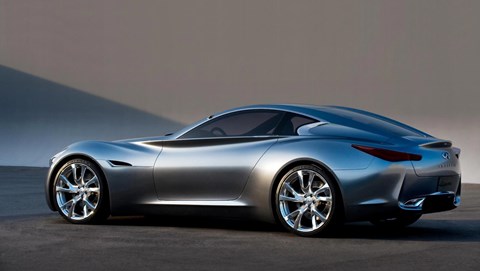 Infiniti Essence concept car: a petrol-electric hybrid