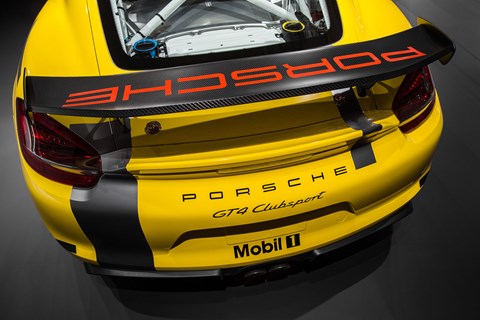 The Porsche Cayman GT4 Clubsport