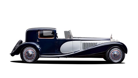 Bugatti Type 41 Royale limousine from 1926