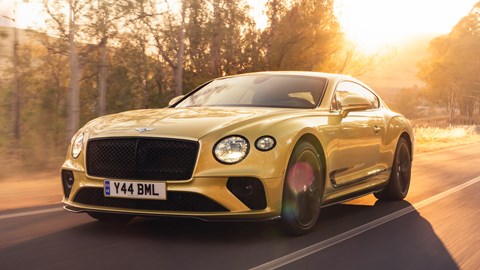 Bentley Continental GT Speed front driving