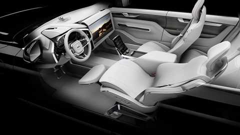 Volvo Concept 26, in autonomous driving mode