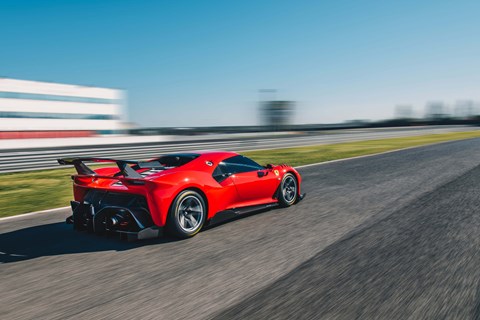 Ferrari P80C rear tracking