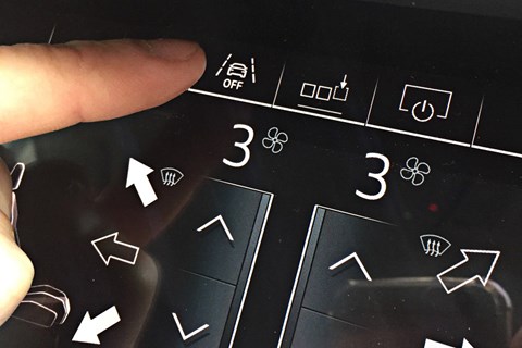 Audi A6 Avant touchscreen