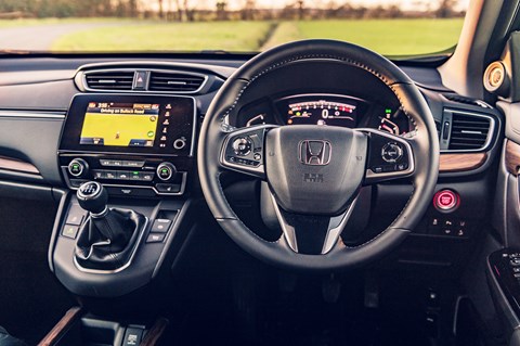 Honda CR-V LTT interior