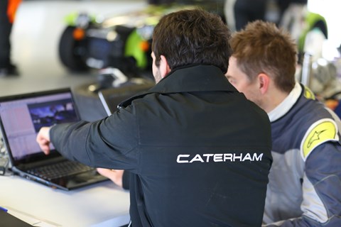 Caterham Enduro testing