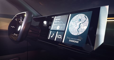 Huge displays - and the VW ID Roomzz's steering wheel disappears when in autonomous mode