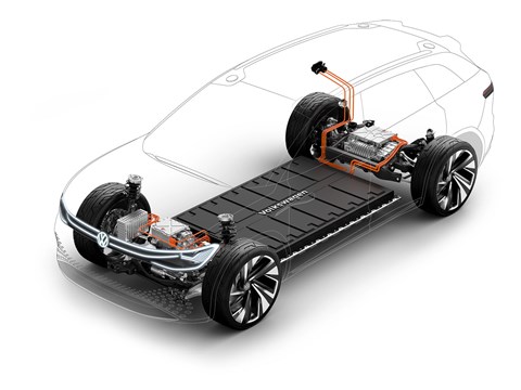 The Volkswagen MEB electric car architecture underpins the ID Roomzz