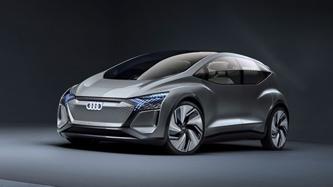 Audi AI:me concept car at the 2019 Shanghai motor show
