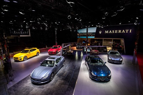 Maserati at the 2019 Auto Shanghai motor show