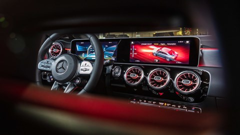 AMG CLA 35 interior