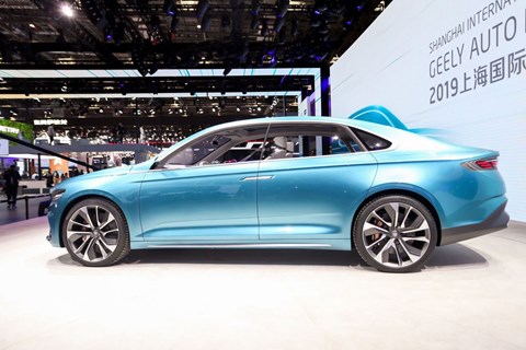 Geely Preface at the 2019 Shanghai motors show