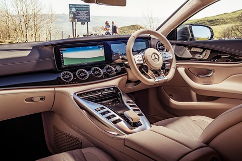 AMG GT interior