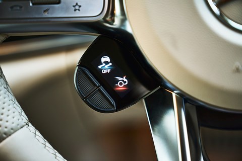 AMG GT wheel button