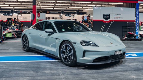 Longest-range electric cars: Porsche Taycan