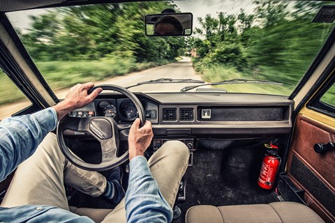 Yugo adventure interior driving