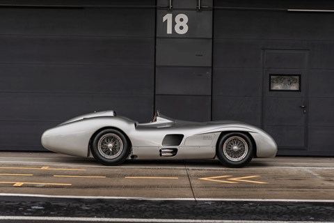 Mercedes 125 racing history streamliner