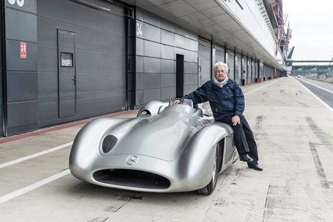 Mercedes 125 racing history silver arrow