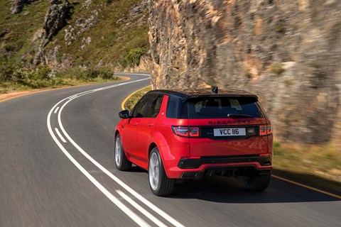 Discovery Sport rear tracking