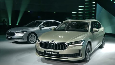 Here's your first look at the new Skoda Superb