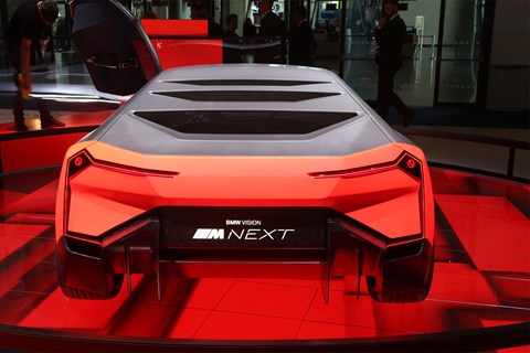 BMW Vision M Next concept at Frankfurt motor show 2019 - rear view