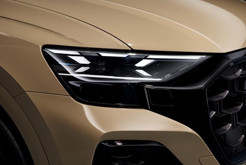 Audi Q8 SUV facelift, new laser headlights