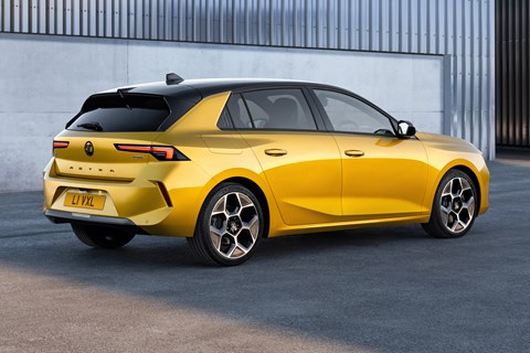 astra rear static