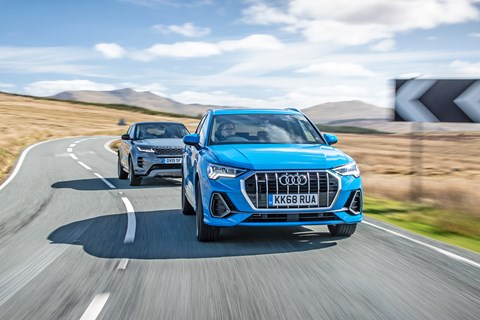 Audi Q3 front tracking