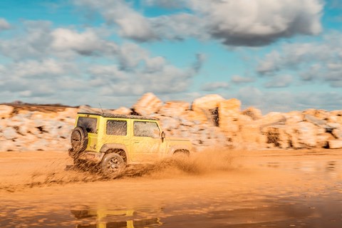 Best 4x4 Jimny mud puddle