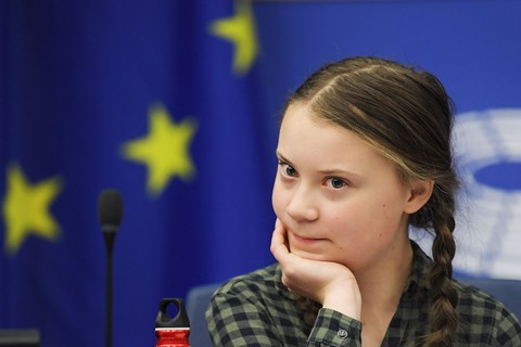 Greta Thunberg, the 16-year-old climate protester (Getty)