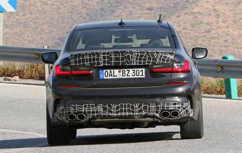 The new 2020 Alpina B3 spied on test
