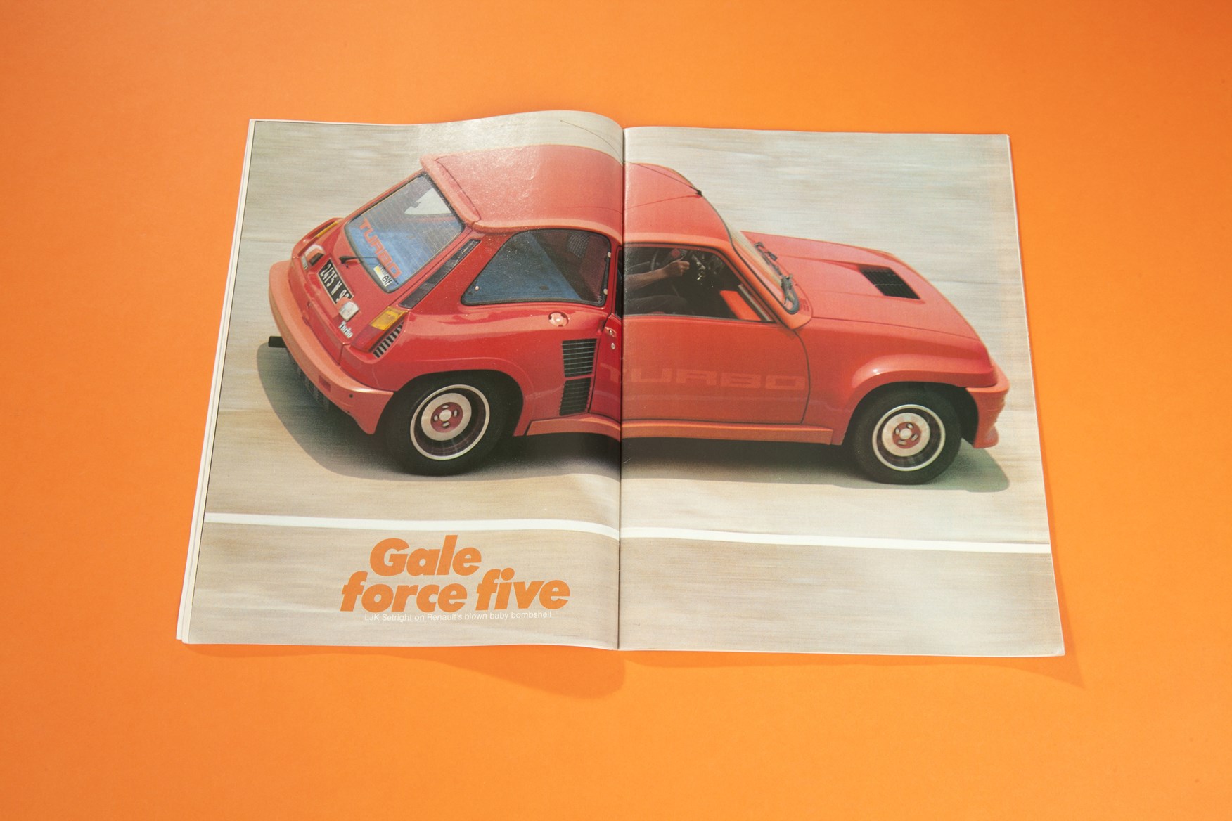 Gale Force Five – LJK Setright drives the Renault 5 Turbo: CAR+