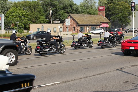 Woodward Dream Cruise police