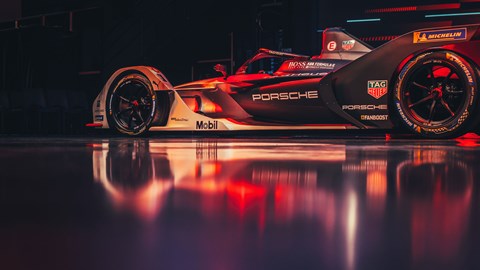 99X Electric Formula E race car