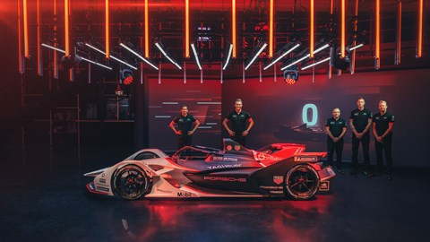 99X Electric Formula E race car