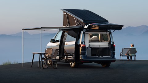 VW California Concept - rear, camping