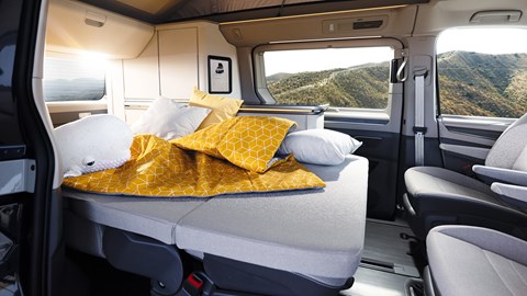 VW California Concept - lower bed