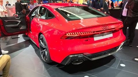 Audi RS7 Sportback at Frankfurt motor show 2019 - rear view