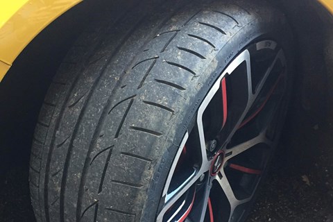 Megane RS tyre