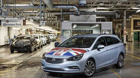 The Vauxhall Astra Estate is made in the UK